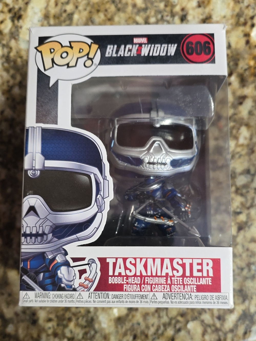 Funko Taskmaster Vinyl Figure - Blue & Silver